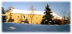 la Demeure under the snow and the sun !