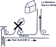 Plan d'acc&egrave;s 